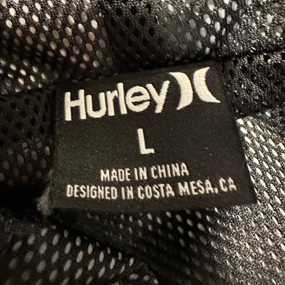 Hurley Hooded Windbreaker Jacket - Picture 3 of 3